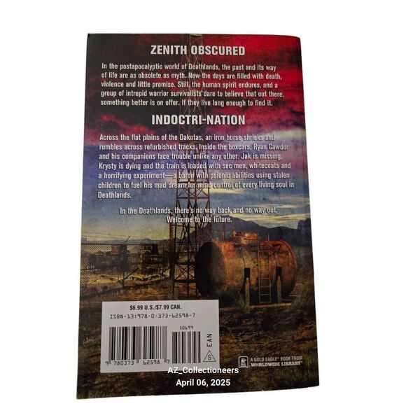 Death lands alpha wave by James Axler - gold eagle books - isbn 9780373625987 - Picture 3 of 5